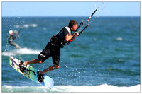 Kite Surfing - Nobby's Beach, Newcastle
